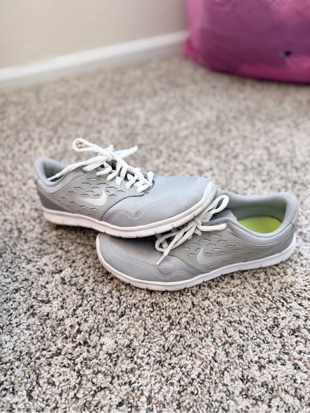 Nike Light Gray Women's Athletic Sneakers